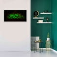 thumbnail image 5 of Epic Graffiti 'Emerald Boom' by Petar Belobrajdic Giclee Canvas Wall Art, 40"x20", 5 of 8