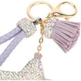 thumbnail image 5 of Crystals Tassel Star Women's Keyrings & Keychains, 5 of 5