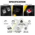thumbnail image 4 of VOLTZ TOYS 24V Electric Drift Go Kart for Kids, Outdoor Racer Ride On Car with Dual Motors, Safety Belt, 8 MPH Max Speed, Yellow, 4 of 6