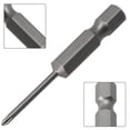 thumbnail image 5 of 50mm 1/4inch Hex Shank Screwdriver Bit Electric Impact Drill PH00 PH0 PH1 PH2, 5 of 5