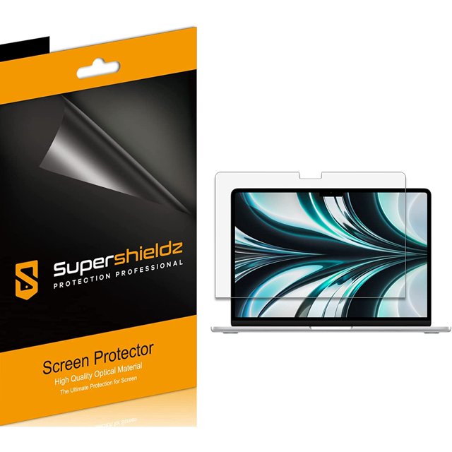 (3 Pack) Anti-Glare (Matte) Screen Protector Designed for New MacBook Air 13.6 inch (M2 Chip, 2022