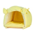 thumbnail image 2 of Stgfyxgs Bird Cage Nest Birds Hut Hideaway Cage Accessories Tent Bed Soft Bird House Parrot Hanging Nest for Parakeets Macaw Cockatoos Yellow, 2 of 9