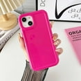 thumbnail image 2 of Case for iPhone 15 Plus,3D Meteorite Bubble Pattern Electroplate Plating Glossy Curly Wavy Frame Case,Shockproof Soft TPU Protection,for iPhone 15 Plus Case 6.7 Inch/Hot Pink, 2 of 5