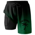 thumbnail image 4 of Kcolen Swim Trunks Men Elastic Waist Men Swim Shorts Lightweight Swimwear Men Swim Trunks Beach Summer Fashion Swimming Shorts for Men, 4 of 4