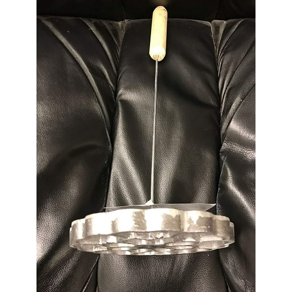 Mexican Cast Aluminum Bunuelera with Wood Handle Mode para hacer bunuelos 5.5" Mexico
