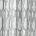 thumbnail image 2 of Better Homes & Gardens Clipped Geo Polyester Cotton Sheer Rod Pocket/Back Tab Single Panel Curtain, Silver, 50" W x 95"L, 2 of 5
