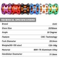 thumbnail image 5 of Mountain Bike Handlebar Stems Built-in Gasket Aluminum Alloy CNC 35MM/50MM Stand Tube Handlebar Stem for Most Bicycle, Road Bike, MTB, BMX, Fixie Gear, Cycling, 5 of 5