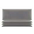 thumbnail image 3 of Vant 30 x 11.5 Inch Upholstered Decor Wall Panel, Dusty Rose (4 Pack), 3 of 8