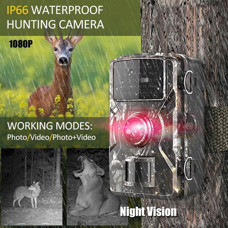12MP 1080P Wildlife Trail Camera for Hunting