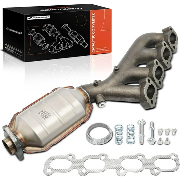 A-Premium Right Exhaust Manifold Catalytic Converter Kit Direct-Fit Compatible with Cadillac SRX 2004-2009, STS 2005-2010, 4.6L, EPA Compliant, Replace# 12607450