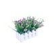 thumbnail image 2 of pstuiky Valla de madera con simulación de flores adornos para decoración del hogar y la sala de estar planta de simulación maceta verde falsa., 2 of 6