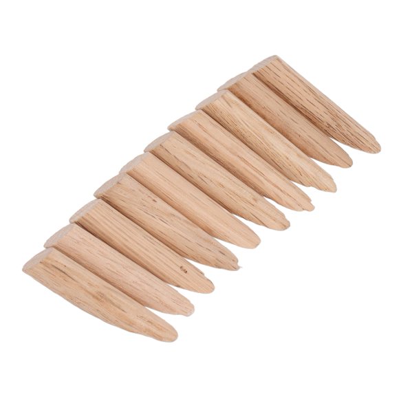 Wood Pocket Hole Plugs, 50 Pack Pine Dowels for Jig Tool Smooth Surfaces Premium Material Cut and Sand Capable Storage Case for Woodworking
