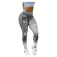 thumbnail image 1 of Leggings deportivos Sonducket Traje de gimnasio Entrenamiento Legging de cintura Gris L, 1 of 6