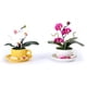 thumbnail image 4 of Simulación de cerámica orquídea planta en maceta decoración del hogar sala de estar decoración de oficina arte suave planta de simulación flor (rosa) JM  JM, 4 of 5