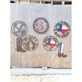 thumbnail image 7 of Urbalabs Texas Metal Star 24 Inch Texas Loan Star Twisted Rope Rustic Barn Star Outdoor Wall Decor Barn Star Western Decor Western Stars Wall Decor Lonestar Decor (Texas Pride), 7 of 7