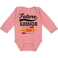 thumbnail image 3 of Inktastic Kayaking Future Kayaker Boating Boys or Girls Long Sleeve Baby Bodysuit, 3 of 5