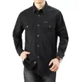 thumbnail image 4 of Camisa Casual Cómoda De Trabajo Al Aire Libre Para Hombre, 4 of 7
