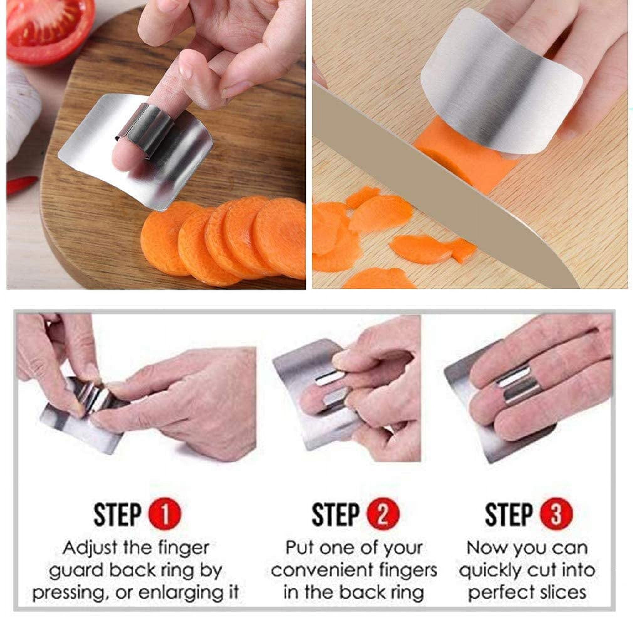 14pcs Cutting Food Finger Guard For Cutting Vegetables Finger