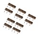 thumbnail image 1 of 10 unids Antiguo Gabinete de Bronce Puerta Equipaje Bisagra Larga 6 Agujeros Decoración Vintage Caja de madera Bisagras Muebles Accesorios 51 * 16mm, 1 of 6