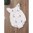 thumbnail image 6 of Newborn Baby Girl Flying Sleeve Bodysuit Cartoon Romper Jumpsuit Cute Summer Outfits 0-24M, 6 of 6