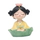thumbnail image 1 of Estatua de niña, Figura de niña, Decoración, Decorativo, Figura de niña budista, Escritorio Amarillo, 1 of 9