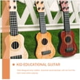 thumbnail image 3 of 2pcs Simulación de guitarra pequeña Ukulele Educación temprana Ukulele Kids Musical Learning Toy, 3 of 5