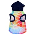 thumbnail image 2 of Vibrant Life Namaste Dog Hoodie, Blue, Extra Small, 2 of 5