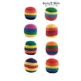 thumbnail image 4 of Crochet Kick Bags Handmade Colorful Knit Balls, 4 of 7