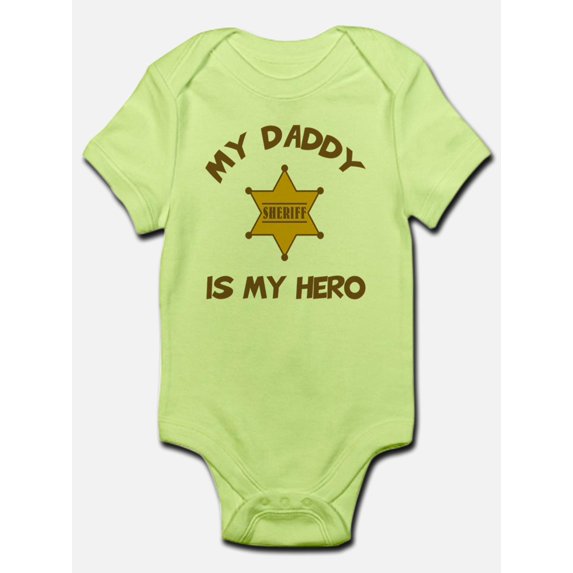 CafePress - Deputy Hero Infant Bodysuit - Baby Light Bodysuit