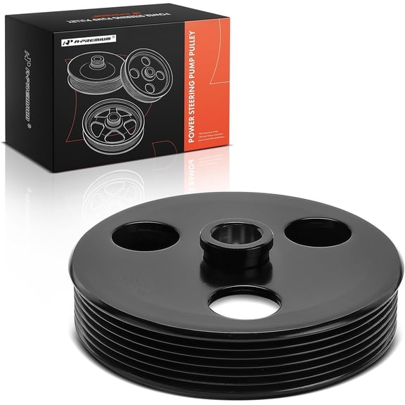 A-Premium Power Steering Pump Pulley Compatible with Chevrolet Malibu, Impala, Beretta, Corsica, Lumina & Buick Regal, Century, Skylark & Oldsmobile Achieva, Cutlass, Alero & Pontiac Aztek, Grand Am