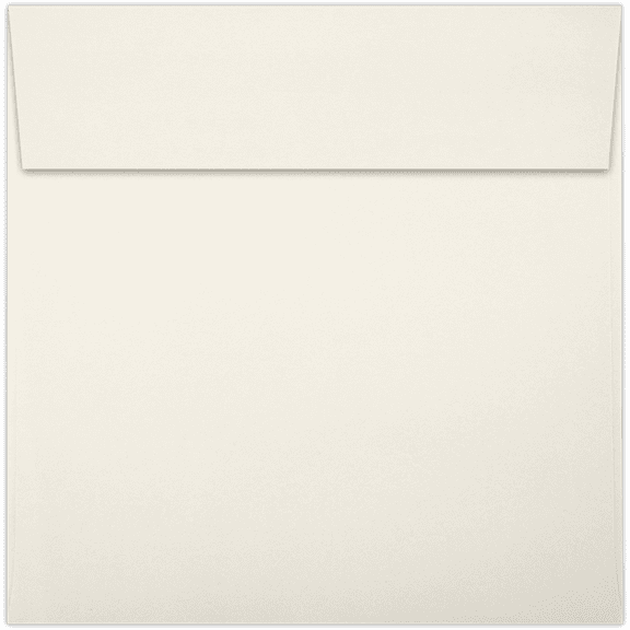 LUXPaper 6 x 6 Square Envelopes w/Peel & Press, Natural, 50/Pack