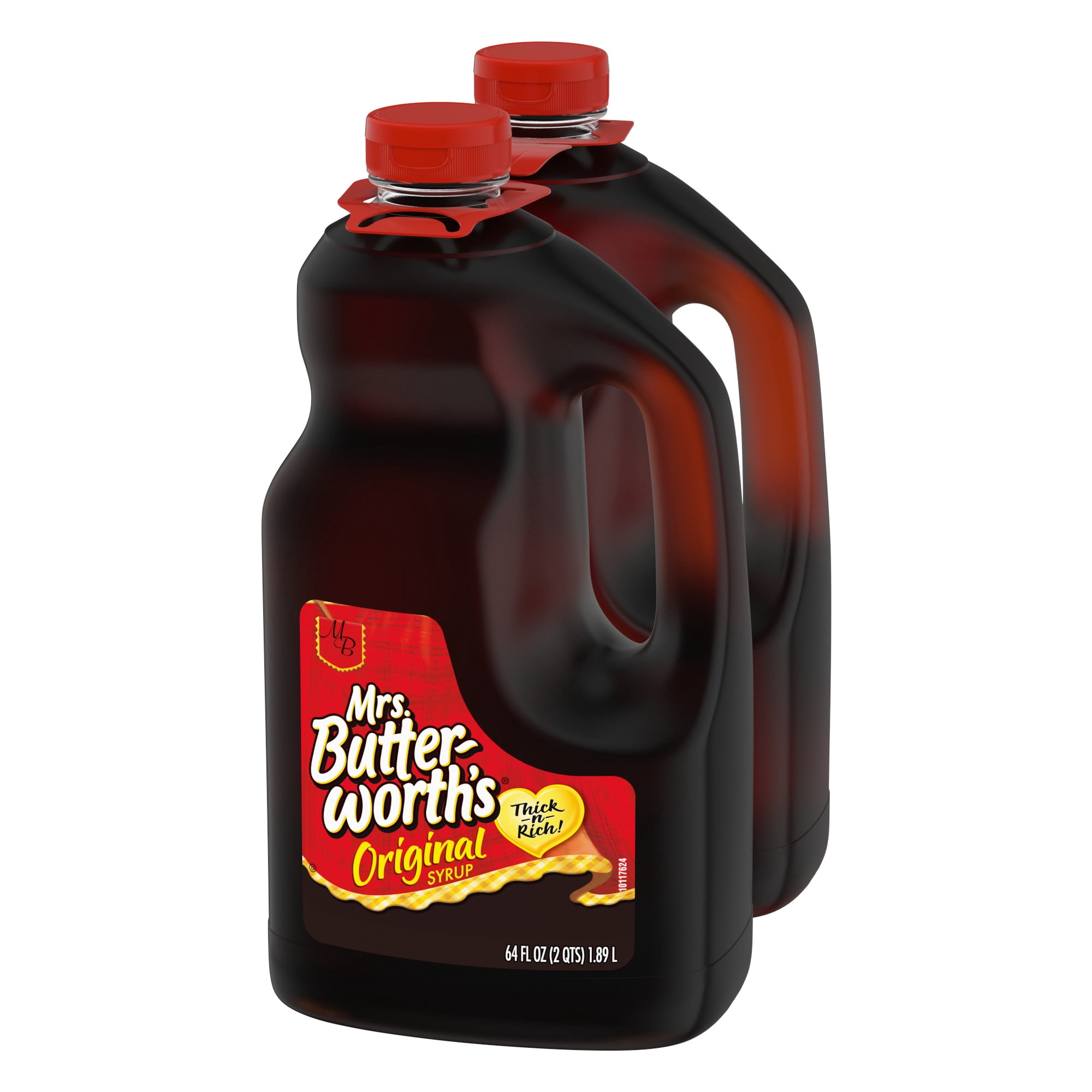 (6 pack) Mrs. Butterworth's Original Pancake Syrup, 64 fl oz