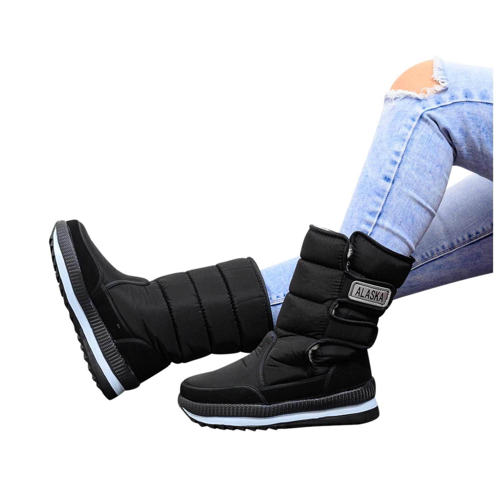 Womens Winter Snow Boots Platform Thick 