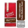 Eight O'Clock 100% Colombian Peaks Medium Roast Whole Bean Coffee, 38 Oz. Bag