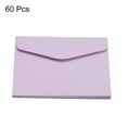 thumbnail image 3 of Uxcell Blank Small Items Storage Card Holder Mini Envelopes, Light Purple 60 Pack, 3 of 6