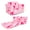 Pink Hearts, variant on Beavtaens Toddler Sofa, 2-in-1 Dinosaur Flip Open Toddler Couch, with Side Pocket, for Ages 18 Months+