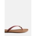thumbnail image 4 of Time and Tru Women's Ornament Thong Sandals, 4 of 6