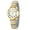 IntervalWhite, variant on Gold Watches for Women Easy Reader Analog Ladies Quartz Watches with Stainless Steel Expansion Band, Waterproof Watches Gift For Women