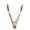 Red Non-Slip Silicone, variant on LOCKING TONGS - MINI - 6IN
