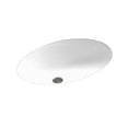 thumbnail image 3 of Swan UL-1613-010 Swanstone 16" x 5.625" Undermount Oval Bathroom Sink with Overflow, Available in Various Colors, 3 of 7