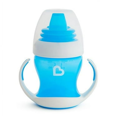 Munchkin® Gentle™ Transition Toddler Sippy Trainer Cup, 4 oz, Blue, Unisex
