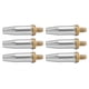 thumbnail image 1 of 10 piezas de boquilla de corte de gas, cabezal de pistola tipo manguito para máquina de propano y acetileno G07‑301#, 1 of 12