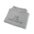 thumbnail image 4 of Chief Executive Girlfriend Wife Boyfriend Hoodie, Gifts, Hooded Sweatshirt, 4 of 4