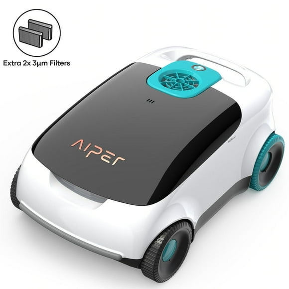 Aiper Scuba L1 Robot nettoyeur de piscine sans fil pour les piscines hors-sol jusqu'à 1100 pieds carrés, aspirateur de piscine automatique