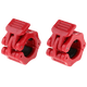 thumbnail image 1 of Abrazadera de plástico 1 pulgada para barra semiolímpica Rojo, 1 of 5