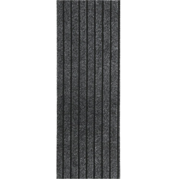 Beaupretty Non-Skid Stair Tread Carpet Dark Grey Polyester for Indoor Use