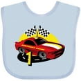 thumbnail image 3 of Inktastic Race Car 1st Birthday Boys Baby Bib, 3 of 4