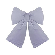 Yhmxh Christmas Decoration Velvet Bows 5.6 Inch Christmas Tree Velvet Bow Topper Decor Giant Xmas Tree Toppers Bows for Home Wreath Wall Backdrop Birthday Wedding Party Decorations Christmas Gift