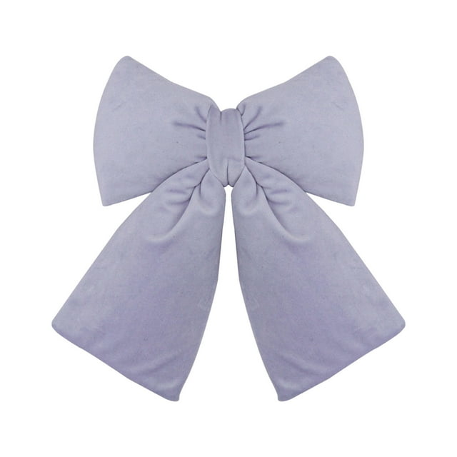 Leodye 1PCS Christmas Bows - for Tree, Shopping Mall Decor & Gift Packaging, Festive Pendant -5.51x4.92 in