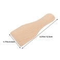 thumbnail image 2 of QIFULL Khaki Wood Spatula Set Wooden Spatulas 4Pcs for Cooking and Spreading, 2 of 8